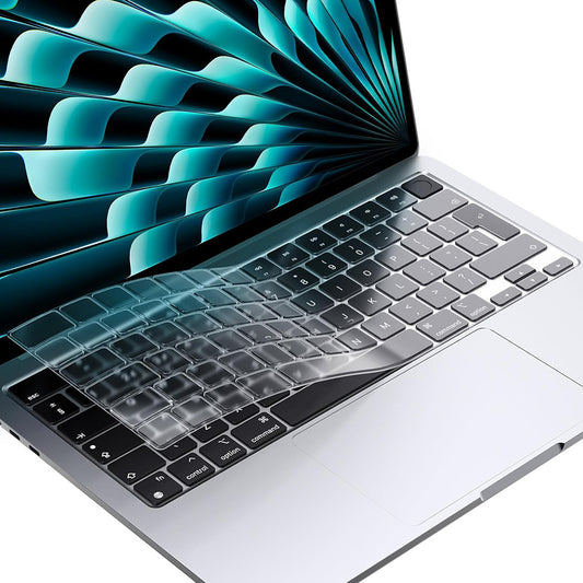 Tangentbordsskydd Techsuit PureTypeX för Apple MacBook Pro 14 (2021 - 2024) / Air 13 (2022 - 2025) / Air 15 (2022 - 2025), Transparent