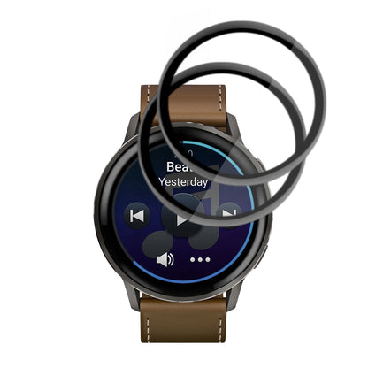 Skyddsfilm Techsuit Nano Flex för Garmin Venu 4 45mm, Set med 2 stycken, Plast, Svart
