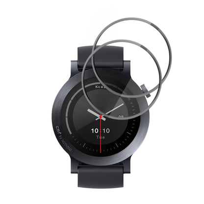 Skyddsfilm Techsuit Nano Flex för Nothing CMF Watch 3 Pro, Set med 2 stycken, Plast, Svart