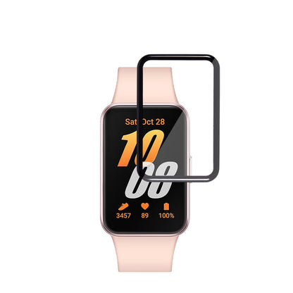 Techsuit Nano Flex skyddsfilm för Samsung Galaxy Fit3 R39M, Set om 2 stycken, Plast, Svart