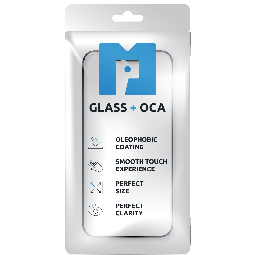 Skärmglas + OCA MP kompatibelt med Samsung Galaxy S25 Edge S937, Svart