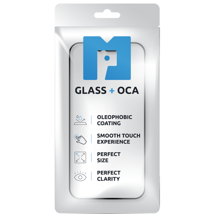 Skärmglas + OCA MP kompatibelt med Samsung Galaxy S25 Edge S937, Svart