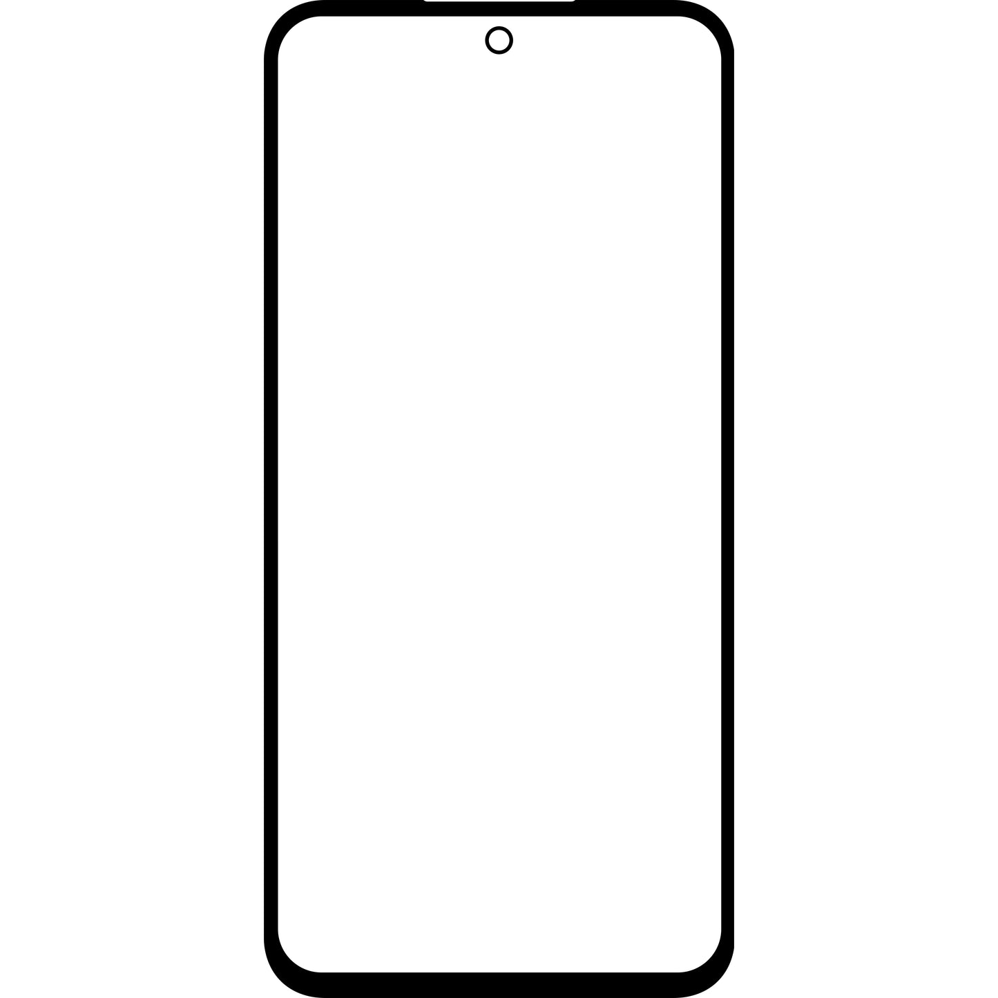 Skärmskyddsglas + OCA Forward Shield för Samsung Galaxy S23 FE S711, Svart