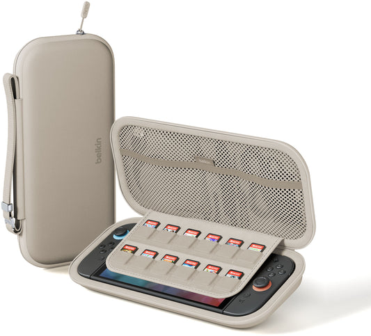 Belkin Travel Skyddsväska för Nintendo Switch 2-konsol, Beige ENA002hqSA