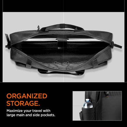 Spigen Klasden väska för 16-tums laptop, svart