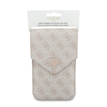 Universell Väska för Telefon, Guess, Fliptok Triangle 4G, Rosa