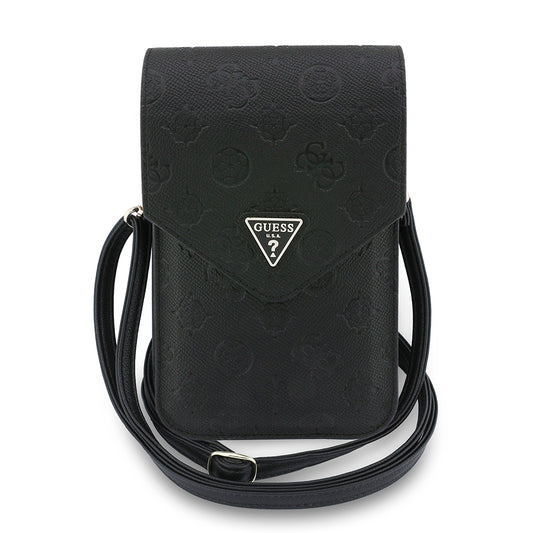 Universal Phone Bag, Guess, Grained Peony, Black