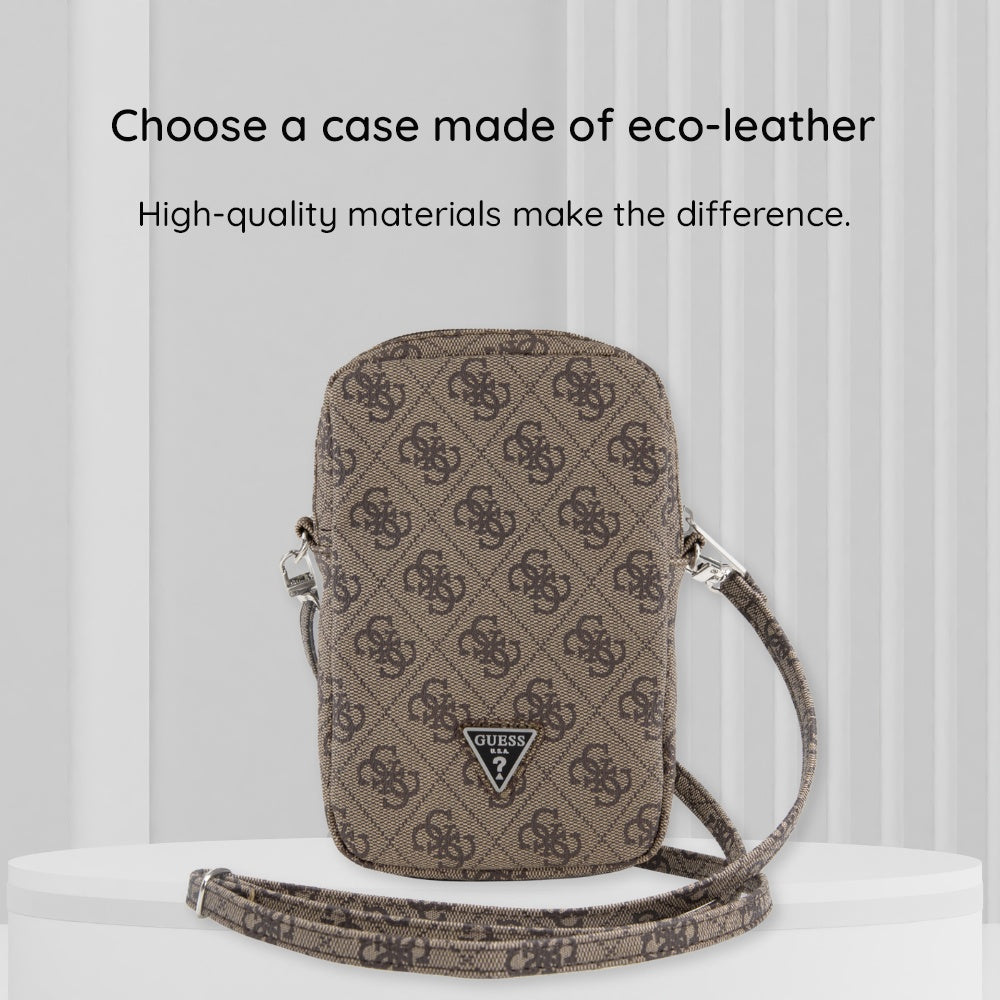 Universal Väska för Telefon, Guess, Triangle 4G, Svart