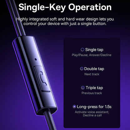Handsfree USB-C Baseus Encok CZ11, Svart A00164300113-Z1
