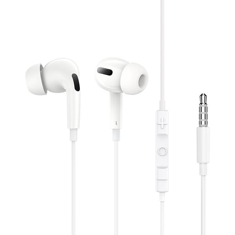 Handsfree 3.5mm Baseus Encok H18, Vit