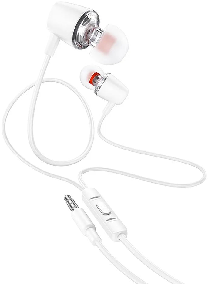 Handsfree 3.5mm HOCO M107, Vit