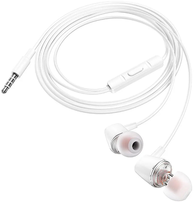 Handsfree 3.5mm HOCO M107, Vit