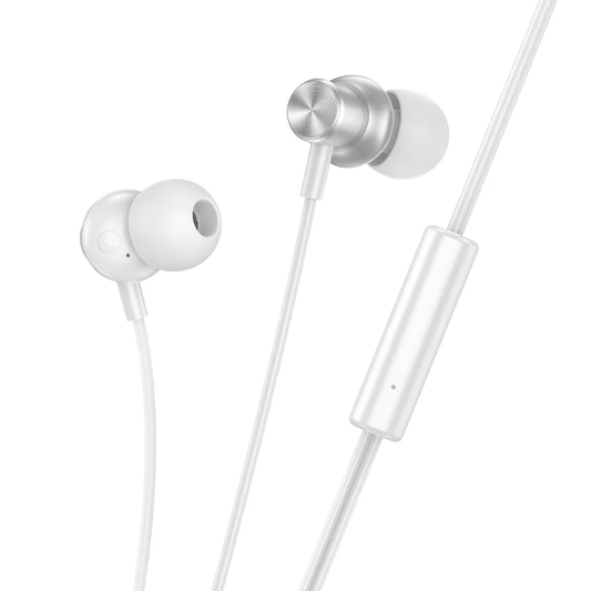 Handsfree 3.5mm HOCO M110, Silver