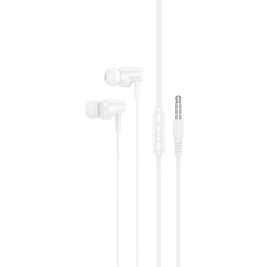 Handsfree 3.5mm HOCO M112, Vit
