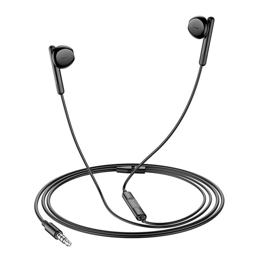 Handsfree 3.5mm HOCO M93, Svart