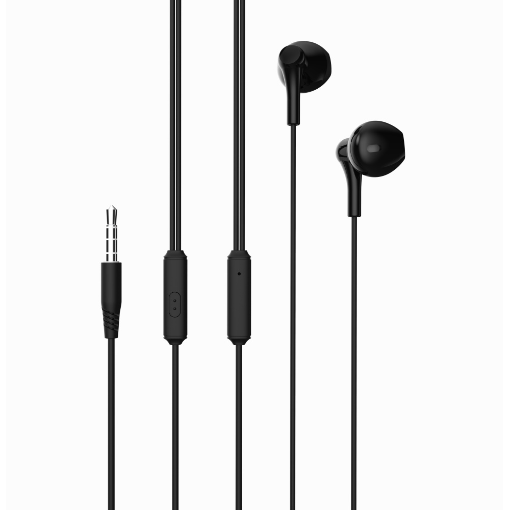 Handsfree 3.5mm XO Design EP39, Svart