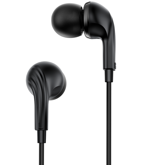 Handsfree 3,5 mm XO Design EP86, Svart