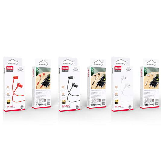 Handsfree 3.5mm XO Design EP57 Crown, Vit