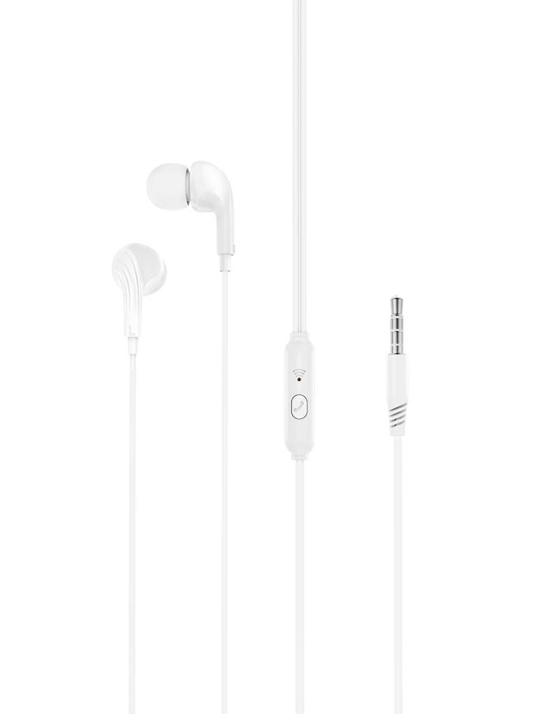Handsfree 3,5 mm XO Design EP86, Vit