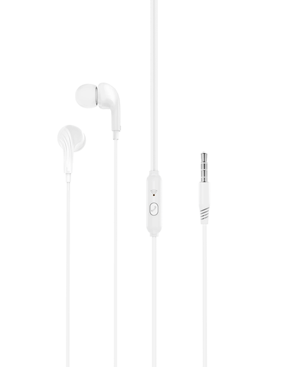 Handsfree 3,5 mm XO Design EP86, Vit