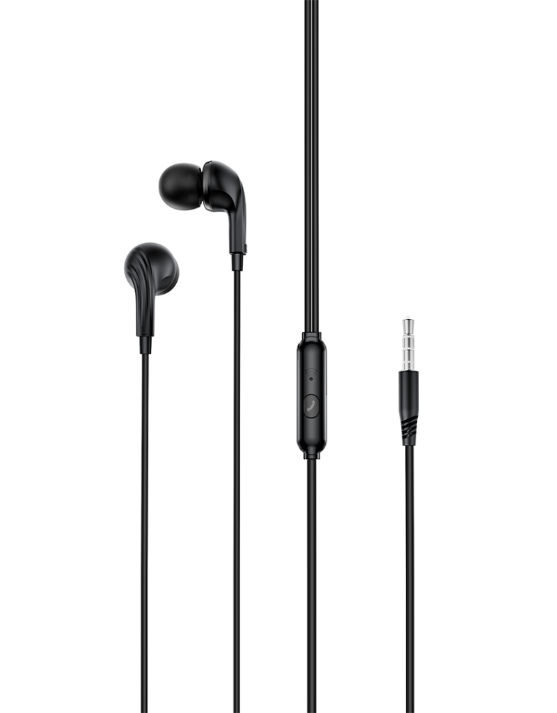 Handsfree 3,5 mm XO Design EP86, Svart