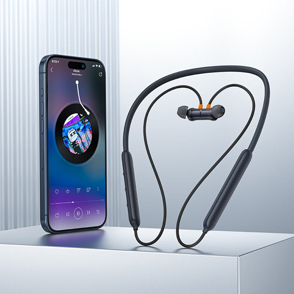 Handsfree Bluetooth Acefast N2, A2DP, Svart