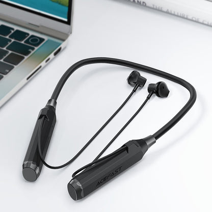 Handsfree Bluetooth Acefast N6, A2DP, Svart