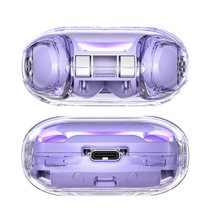 Handsfree Bluetooth Acefast T8, TWS, Lila