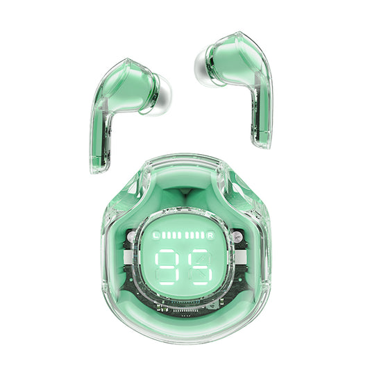 Handsfree Bluetooth Acefast T8, TWS, Grön