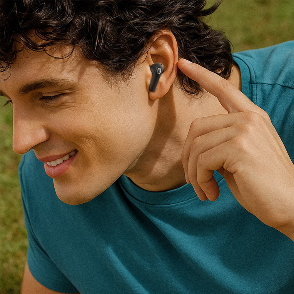 Handsfree Bluetooth Acefast W4, TWS, Svart