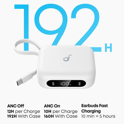 Handsfree Bluetooth Anker P41i, TWS, ANC, Vit A3937G21