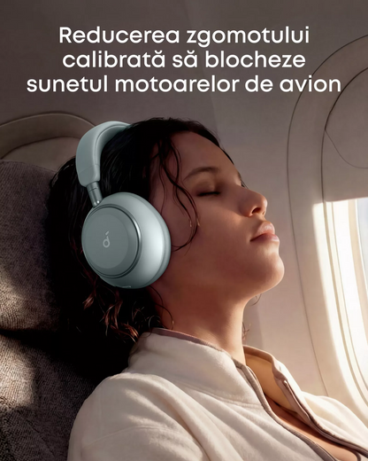 Handsfree Bluetooth Anker SoundCore Space 2, A2DP, ANC, Grön D1402G61