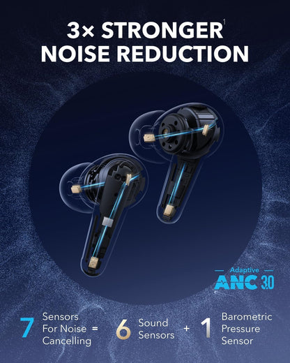 Bluetooth-handsfree Anker SoundCore Liberty 4 Pro, TWS, ANC, Vit A3954G21