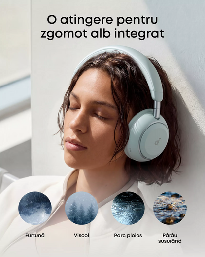 Handsfree Bluetooth Anker SoundCore Space 2, A2DP, ANC, Grön D1402G61