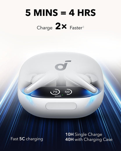 Bluetooth-handsfree Anker SoundCore Liberty 4 Pro, TWS, ANC, Vit A3954G21