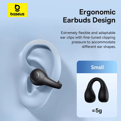 Handsfree Bluetooth Baseus AirGo AS01, TWS, Svart A00069101113113-00 