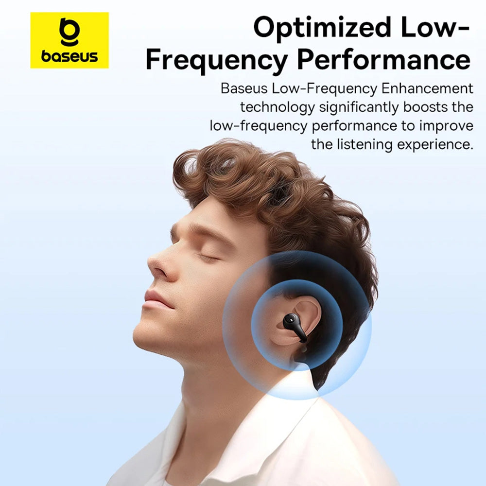 Handsfree Bluetooth Baseus AirGo AS01, TWS, Svart A00069101113113-00 