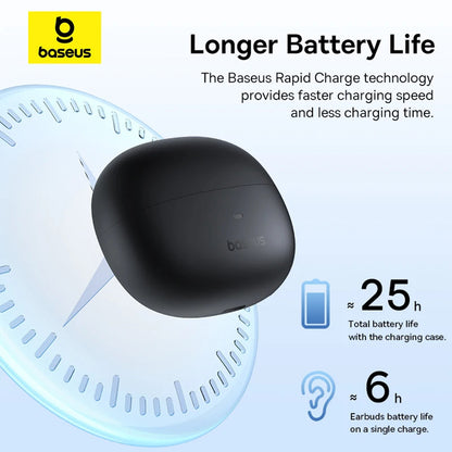 Handsfree Bluetooth Baseus AirGo AS01, TWS, Svart A00069101113113-00 