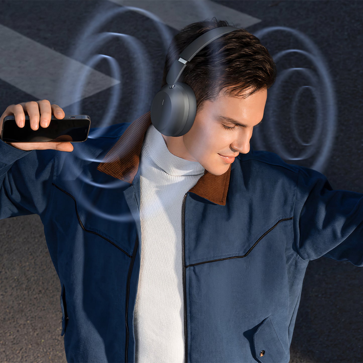Handsfree Bluetooth Baseus Bass 35 Max, A2DP, Grå A00070800821-00