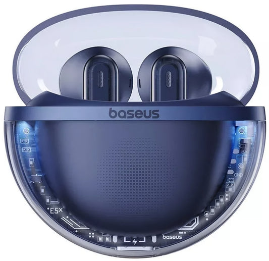 Handsfree Bluetooth Baseus Bowie E5x, TWS, Blå A00060101323-00