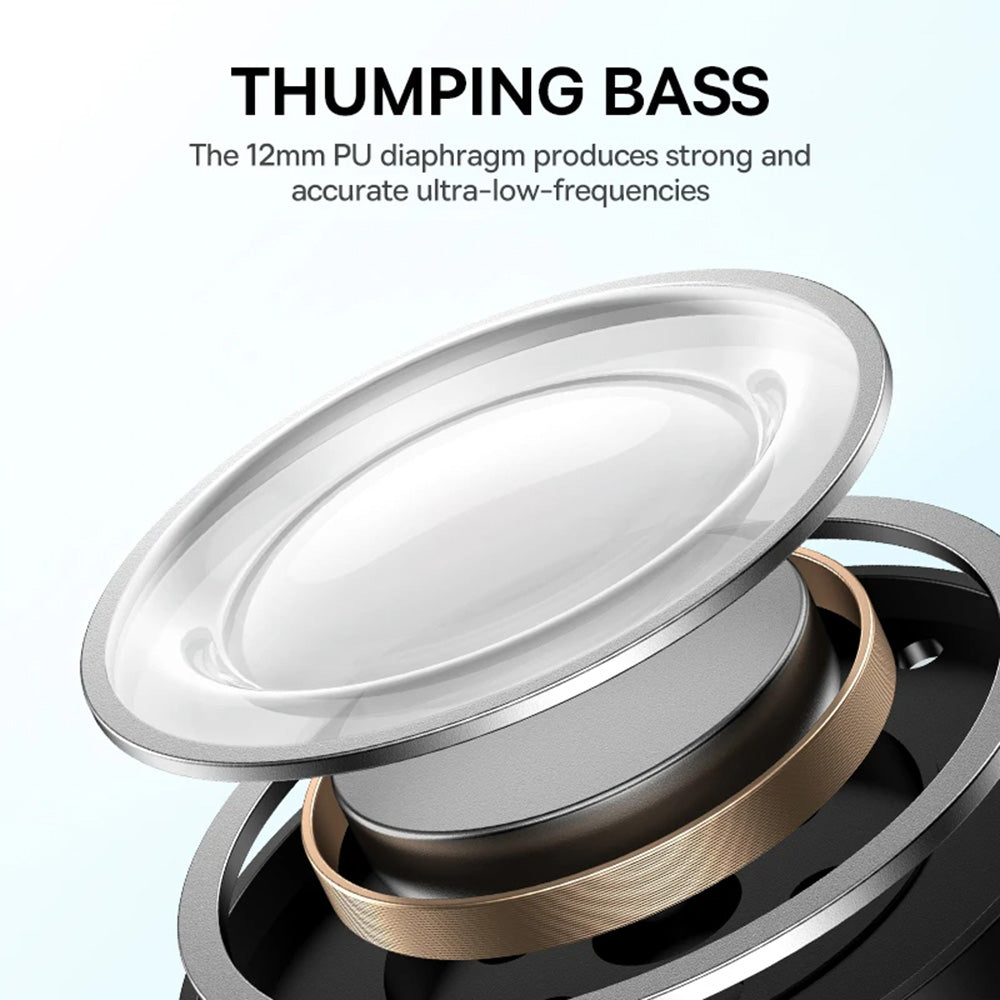 Handsfree Bluetooth Baseus Bowie E19, TWS, Svart A00069600113-00