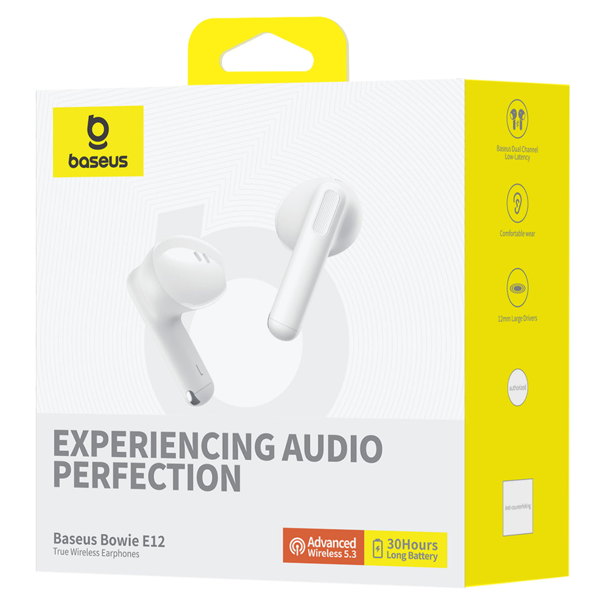 Handsfree Bluetooth Baseus Bowie E12, TWS, Vit A00059801216-Z1 