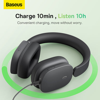 Handsfree Bluetooth Baseus Bowie H1, A2DP, ANC, Kräm NGTW230202