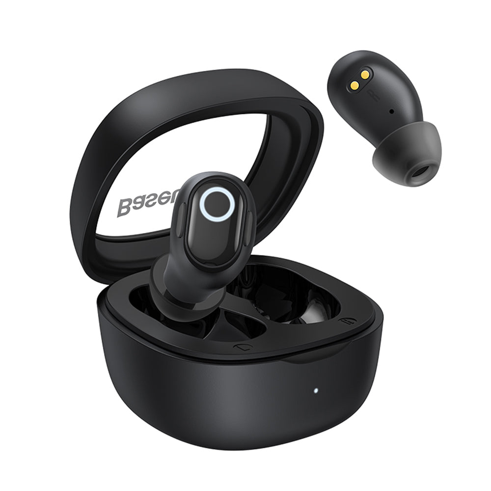 Handsfree Bluetooth Baseus Bowie WM02, TWS, Svart NGTW370201