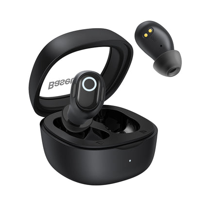 Handsfree Bluetooth Baseus Bowie WM02, TWS, Svart NGTW370201