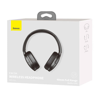 Handsfree Bluetooth Baseus Encok D02 Pro, MultiPoint, A2DP, Svart NGTD010301 