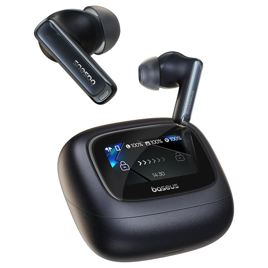 Handsfree Bluetooth Baseus M2s Ultra, TWS, ANC, Svart A00074101123-00