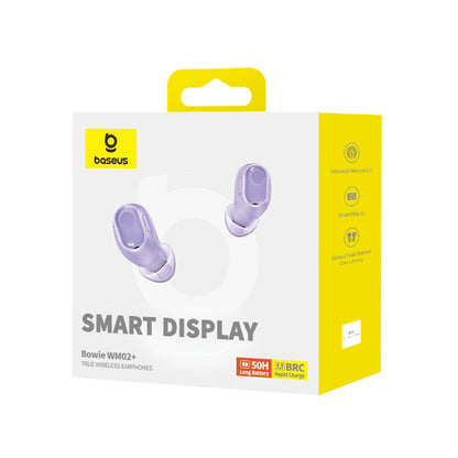 Handsfree Bluetooth Baseus WM02+, TWS, Lila NGTW370305