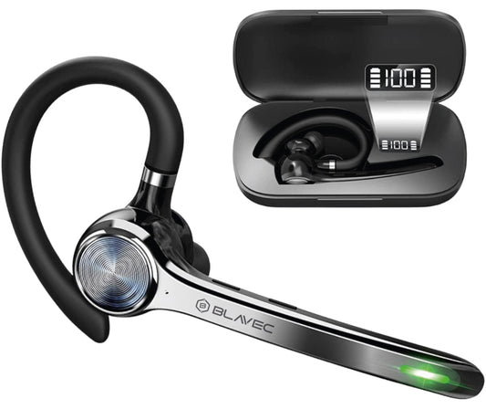 Blavec Talk 1 Bluetooth-headset, MultiPoint, A2DP, svart