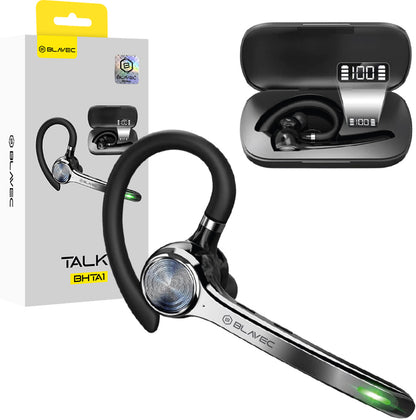 Blavec Talk 1 Bluetooth-headset, MultiPoint, A2DP, svart